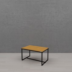 Журнальный стол лофт (kovka object) черный 800.0x450.0x500.0 см.