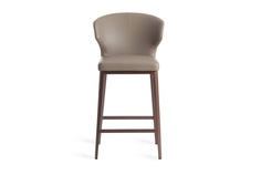Полубарный стул a111bs-vison (angel cerda) коричневый 52x95x40 см.