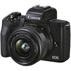 Фотоаппарат системный Canon EOS M50 Mark II 15-45mm f/3.5-6.3 IS STM, Black EOS M50 Mark II 15-45mm f/3.5-6.3 IS STM, Black