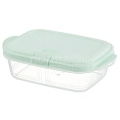Контейнер пищевой пластмассовый Violet Push мятный 492044, 0.4 л