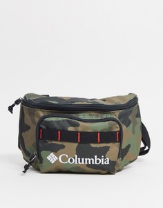 Камуфляжная сумка-кошелек на пояс Columbia-Зеленый цвет
