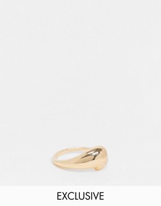 Золотистое кольцо Vero Moda-Золотой