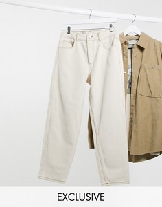 Классические джинсы цвета экрю Reclaimed Vintage Inspired The 94-Белый