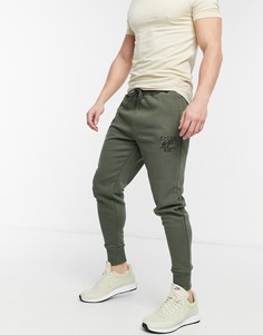 Спортивные штаны цвета хаки Fresh ego-Зеленый цвет