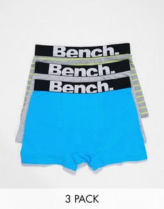 3 пары боксеров-брифов Bench-Мульти