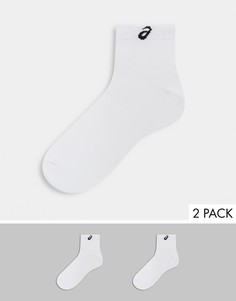 Набор из 2 пар носков белого цвета Asics-Белый
