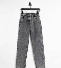 Черные выбеленные джинсы прямого кроя COLLUSION x005-Черный
