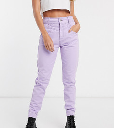 Лавандовые прямые джинсы с декоративными швами Reclaimed Vintage Inspired The 90s-Фиолетовый цвет