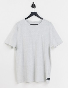 Серая фактурная футболка Tom Tailor-Серый