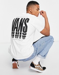 Белая футболка с короткими рукавами Vans Reflect-Белый