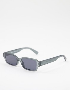 Черные квадратные солнцезащитные очки Bershka-Черный цвет