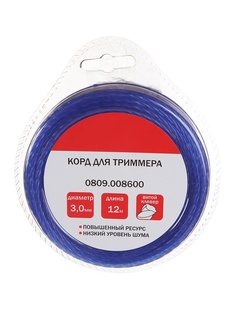 Леска для триммера Elitech 3.0mm x 15m 0809.008600