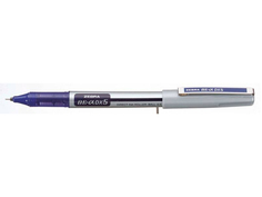 Ручка-роллер Zebra Zeb-Roller BE& DX5 0.5mm корпус Silver, стержень Blue EX-JB4-BL Зебра