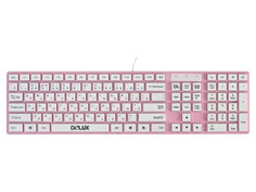 Клавиатура Delux K1000 Pink