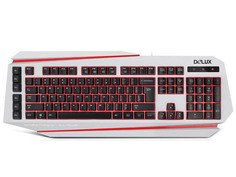 Клавиатура Delux K9500 White-Black