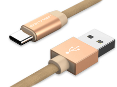 Аксессуар Jellico YC-15 USB - USB Type-C 1m Gold