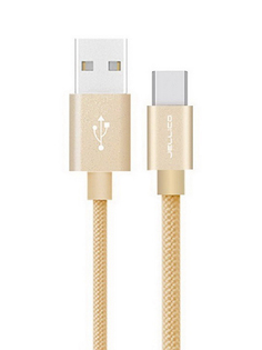 Аксессуар Jellico GS-20 USB - USB Type-C 2m Gold
