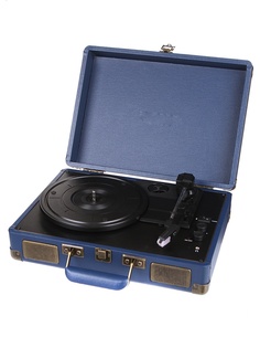 Проигрыватель Crosley Cruiser Deluxe Navy CR8005D-NV
