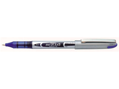 Ручка-роллер Zebra Zeb-Roller BE& AX5 0.5mm корпус Silver, стержень Blue EX-JB6-BL Зебра