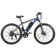 Электровелосипед Eltreco XT 600 D чёрно-синий