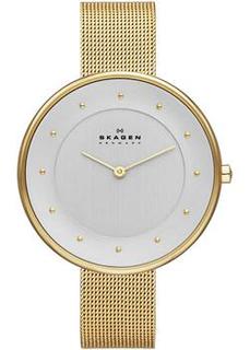 Швейцарские наручные женские часы Skagen SKW2141. Коллекция Mesh