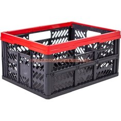 Ящик пластик красный 470х340х230 мм 32 л Без бренда