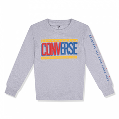 Детский лонгслив Collegiate Mix Up Long Sleeve Tee Converse