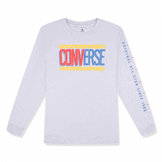 Детский лонгслив Collegiate Mix Up Long Sleeve Tee Converse