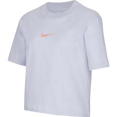 Подростковая футболка Essential Short Sleeve Boxy Nike