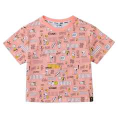 Детская футболка x Peanuts All Over Printed Tee Puma