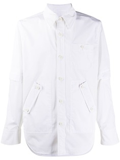 Thom Browne куртка-рубашка со съемными рукавами