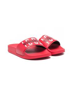 Dsquared2 Kids шлепанцы с логотипом
