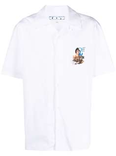 Off-White рубашка с логотипом Arrows