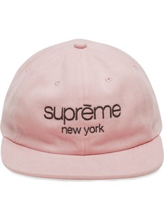 Supreme кепка Classic Logo 6-Panel коллекции SS18