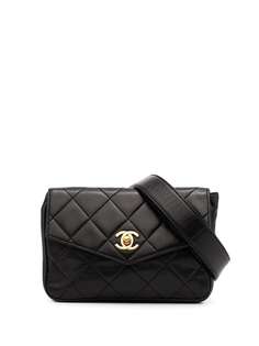 Chanel Pre-Owned стеганая поясная сумка 1995-го года