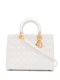 Christian Dior сумка Cannage Lady Dior pre-owned