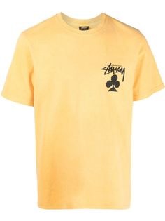 Stussy футболка с логотипом