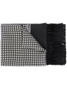 Dolce & Gabbana шарф с геометричной вышивкой