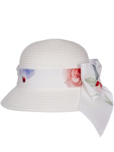 Lapin House соломенная шляпа с цветочным принтом