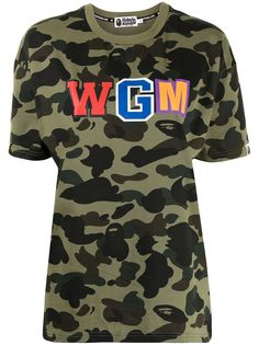 A BATHING APE® футболка 1st Camo Shark Bape