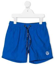 North Sails Kids плавки-шорты с нашивкой-логотипом