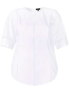 Theory декорированная блузка