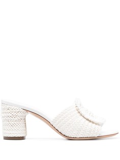 Casadei плетеные мюли с пряжками