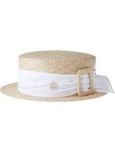 Maison Michel соломенная шляпа Auguste