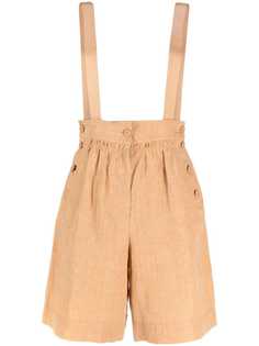 Alberta Ferretti шорты с лямками