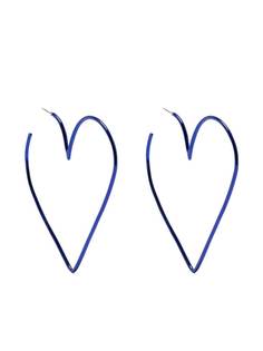 Isabel Marant серьги-кольца в форме сердца