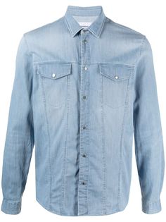 DONDUP джинсовая рубашка на пуговицах