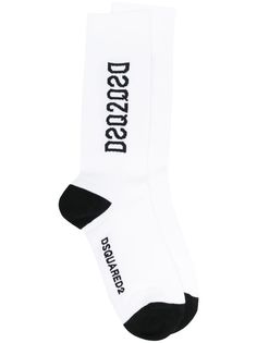 Dsquared2 носки вязки интарсия с логотипом