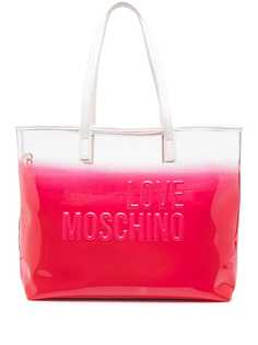 Love Moschino сумка-тоут с тиснением