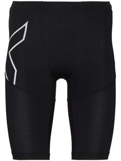2XU спортивные шорты с логотипом